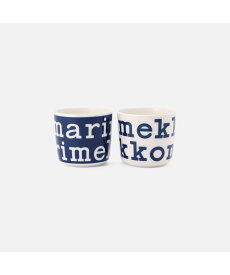 Marimekko 【日本限定】Marimekko Logo コーヒーカップセット(ハンドルなし) マリメッコ 食器・調理器具・キッチン用品 グラス・マグカップ・タンブラー ホワイト【送料無料】