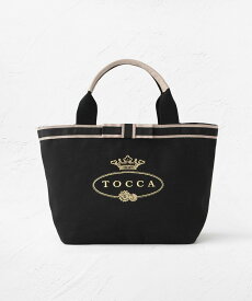 TOCCA 【選べる2種類のデザイン!】MEMORIES OF TOCCA CANVAS TOTE トートバッグ トッカ バッグ トートバッグ ブラック レッド ベージュ【送料無料】