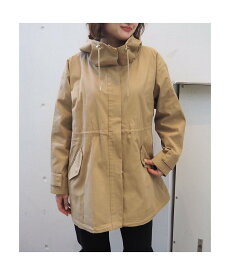 qualite 【万能の羽織りがアップデートして登場!】ダブルドロストマウンテンパーカ カリテ トップス パーカー・フーディー ベージュ ブラック【送料無料】