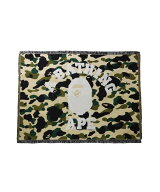 A BATHING APE 1ST CAMO JACQUARD BLANKET ア ベイシング エイプ インテリア・生活雑貨 ブランケット・ひ…