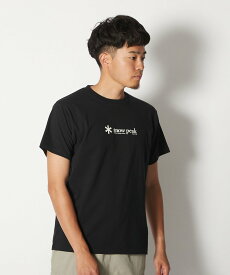 Snow Peak Soft Cotton Logo Short Sleeve T-Shirt スノーピーク トップス カットソー・Tシャツ ブラック ブルー ホワイト【送料無料】