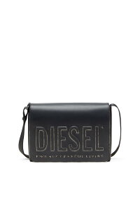 DIESEL �����Y ���b�Z���W���[�o�b�O S DSL 3D MESSENGER S X �f�B�[�[�� �o�b�O �V�����_�[�o�b�O �u���b�N�y���������z