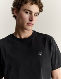 Maison Kitsune Maison Kitsune/(M)FOX HEAD OVERSIZE TEE-SHIRT メゾン キツネ トップス カットソー・Tシャツ グレー ブラック ホワイト ネイビー ピンク【送料無料】