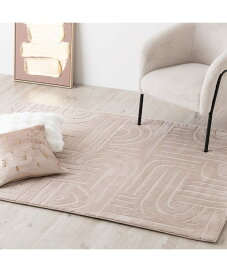 SALE／30%OFF】Francfranc ラティス ホットカーペットラグ L 
