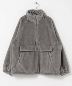 URBAN RESEARCH DOORS LAYAS FLEECE HALF ZIP TOP �A�[�o�����T�[�`�h�A�[�Y �g�b�v�X ���̑��̃g�b�v�X �O���[�y���������z