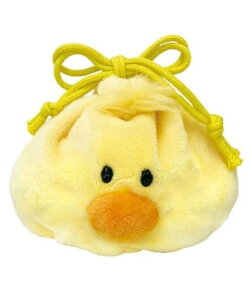 NICI フィギュアフェイスポーチ ヒヨコ アントレスクエア 財布・ポーチ・ケース ポーチ イエロー