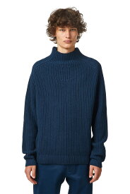 【SALE／40%OFF】DIESEL メンズ タートルニット モックネック ディーゼル トップス ニット ブラウン ネイビー【送料無料】