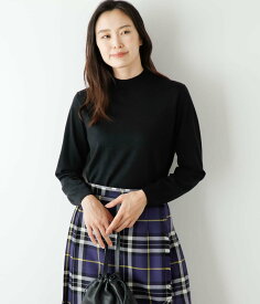 【SALE／31%OFF】NEWYORKER WOMEN 【手洗い可能】キャッシュウール ハイネックニットプルオーバー ニューヨーカー トップス ニット ブラック レッド ブラウン グリーン ブルー【送料無料】