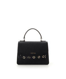 【SALE／50%OFF】Samantha Thavasa ベルトデザインフラップワンハンドルバッグ サマンサタバサ バッグ ハンドバッグ イエロー ブラック【送料無料】