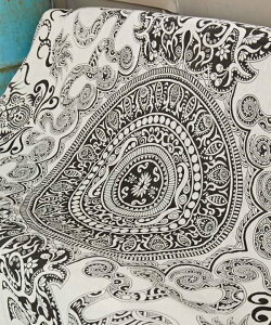 チャイハネ 【チャイハネ】トライバルマルチクロス(セミダブル) アミナコレクション インテリア・生活雑貨 ブランケット・ひざ掛け ブラウン ブラック パープル ブルー グリーン グレー レ