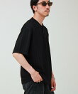 シアージャガード ヘンリーネックTシャツ