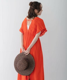 Sonny Label 楊柳ドビーシャーリングワンピース サニーレーベル ワンピース・ドレス ワンピース ブラック ブルー レッド【送料無料】