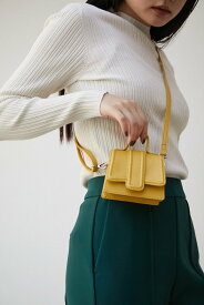 【SALE／30%OFF】AZUL BY MOUSSY WALLET MINI BAG アズールバイマウジー バッグ その他のバッグ ホワイト ブラック イエロー シルバー