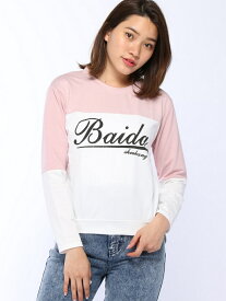 【SALE／78%OFF】SPIGA 筆記ロゴカットTOPS スピーガ トップス カットソー・Tシャツ ピンク