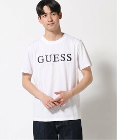 【SALE／30%OFF】GUESS (M)Logo Tee ゲス トップス カットソー・Tシャツ ブラック ベージュ ホワイト ブルー