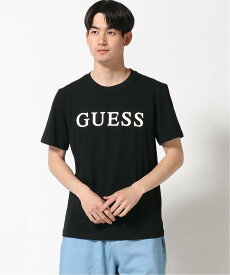 【SALE／30%OFF】GUESS GUESS ロゴTシャツ (M)Logo Tee ゲス トップス カットソー・Tシャツ ブラック ベージュ ホワイト ブルー