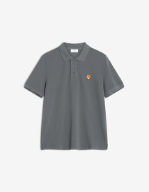 【SALE／20%OFF】Maison Kitsune Maison Kitsune/(M)FOX HEAD REGULAR POLO メゾン キツネ トップス ポロシャツ グレー【送料無料】