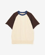 【SALE／20%OFF】Bshop RYE TENDER ｜ コットン ラグランスリーブTシャツ WOMEN ビショップ トップス ニ…