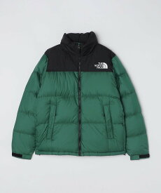 SHIPS MEN THE NORTH FACE: Nuptse Jacket/ヌプシ ジャケット 24FW シップス ジャケット・アウター ダウンジャケット・ダウンベスト グリーン ブラック【送料無料】