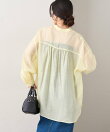 【累計販売数1万枚突破/程よい透け感】シアーバンドカラーシャツ