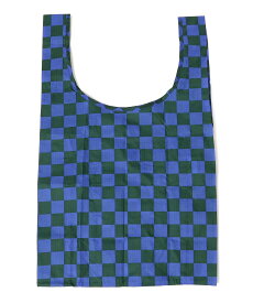 SHIPS Days BAGGU:スタンダード チェッカー シップス バッグ エコバッグ・サブバッグ ピンク グリーン ブルー