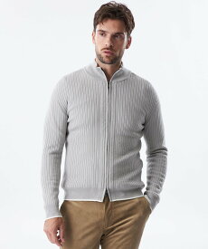 【SALE／25%OFF】EPOCA UOMO ホールガーメントジップニット エポカ トップス ニット グレー ブラック【送料無料】