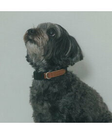 LOWELL Things MATIE/首輪【Direction by 有末 麻祐子】 ロウェル シングス ペット用品 ペット用首輪・ハーネス・リード ブラック ベージュ カーキグリーン