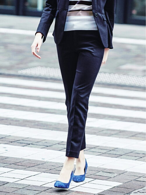 Taka Q ラミーモクロディー セットアップ テーパードパンツ 紺 Rakuten Fashion 楽天ファッション 旧楽天ブランドアベニュー 1990