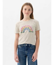 【SALE／57%OFF】GAP (K)グラフィックTシャツ(キッズ) ギャップ トップス カットソー・Tシャツ グレー ピンク ホワイト グリーン