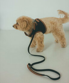 LOWELL Things MATIE/小型犬/ショートリード【Direction by 有末 麻祐子】 ロウェル シングス ペット用品 ペット用首輪・ハーネス・リード カーキグリーン ベージュ ブラウン ブラック