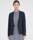 【ウォッシャブル】トリアセジョーゼット ジャケット