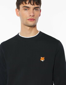 Maison Kitsune Maison Kitsune/(M)FOX HEAD REGULAR SWEATSHIRT メゾン キツネ トップス スウェット・トレーナー グリーン グレー ブラック【送料無料】