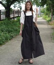 Aラインナイロンジャンスカ【UVカット】【接触冷感】【撥水加工】