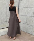 Aラインナイロンジャンスカ【UVカット】【接触冷感】【撥水加工】