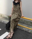 Aラインナイロンジャンスカ【UVカット】【接触冷感】【撥水加工】