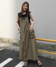 Aラインナイロンジャンスカ【UVカット】【接触冷感】【撥水加工】