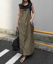 Aラインナイロンジャンスカ【UVカット】【接触冷感】【撥水加工】