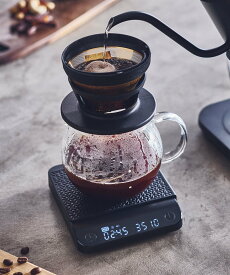 Cores Cores コーヒースケール オーサムコレクト 食器・調理器具・キッチン用品 その他の食器・調理器具・キッチン用品 ブラック【送料無料】