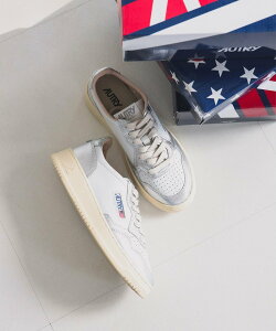 Demi-Luxe BEAMS AUTRY / MEDALIST LOW �o�C�J���[ ���U�[�X�j�[�J�[ �f�~���N�X �r�[���X �V���[�Y�E�C �X�j�[�J�[ �z���C�g�y���������z
