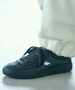 �ySALE�^30%OFF�zLACOSTE �����Y BASESHOT PRO 225 3 SMA ���R�X�e �V���[�Y�E�C �X�j�[�J�[ �u���b�N�y���������z