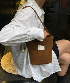 EMMEL REFINES ＜TENERA＞スモール バケット バッグ＜ Select by EMMEL REFINES ＞ ユナイテッドアローズ グリーンレーベルリラクシング バッグ その他のバッグ ブラウン【送料無料】