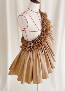 ORIENT MILLINERY �t�����o�b�O DORA MAXI �I���G���g �~���i���[ �o�b�O �{�f�B�o�b�O�E�E�G�X�g�|�[�` �u���b�N �z���C�g �x�[�W���y���������z