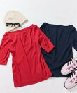 コットンモダール 半袖 Tシャツ 全5色 S/M