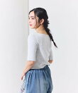 コットンモダール 半袖 Tシャツ 全5色 S/M