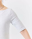 コットンモダール 半袖 Tシャツ 全5色 S/M