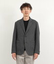 《ビジカジ対応》トリコットテーラードCD 尾州産ハイブリッドジャージ カーディガン 26AW