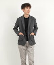 《ビジカジ対応》トリコットテーラードCD 尾州産ハイブリッドジャージ カーディガン 26AW