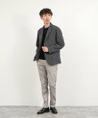 《ビジカジ対応》トリコットテーラードCD 尾州産ハイブリッドジャージ カーディガン 26AW