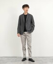 《ビジカジ対応》トリコットテーラードCD 尾州産ハイブリッドジャージ カーディガン 26AW