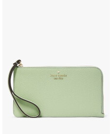 【SALE／50%OFF】kate spade new york ルーシー ミディアム L-ジップ リスレット ケイトスペードニューヨーク 財布・ポーチ・ケース ポーチ グリーン【送料無料】